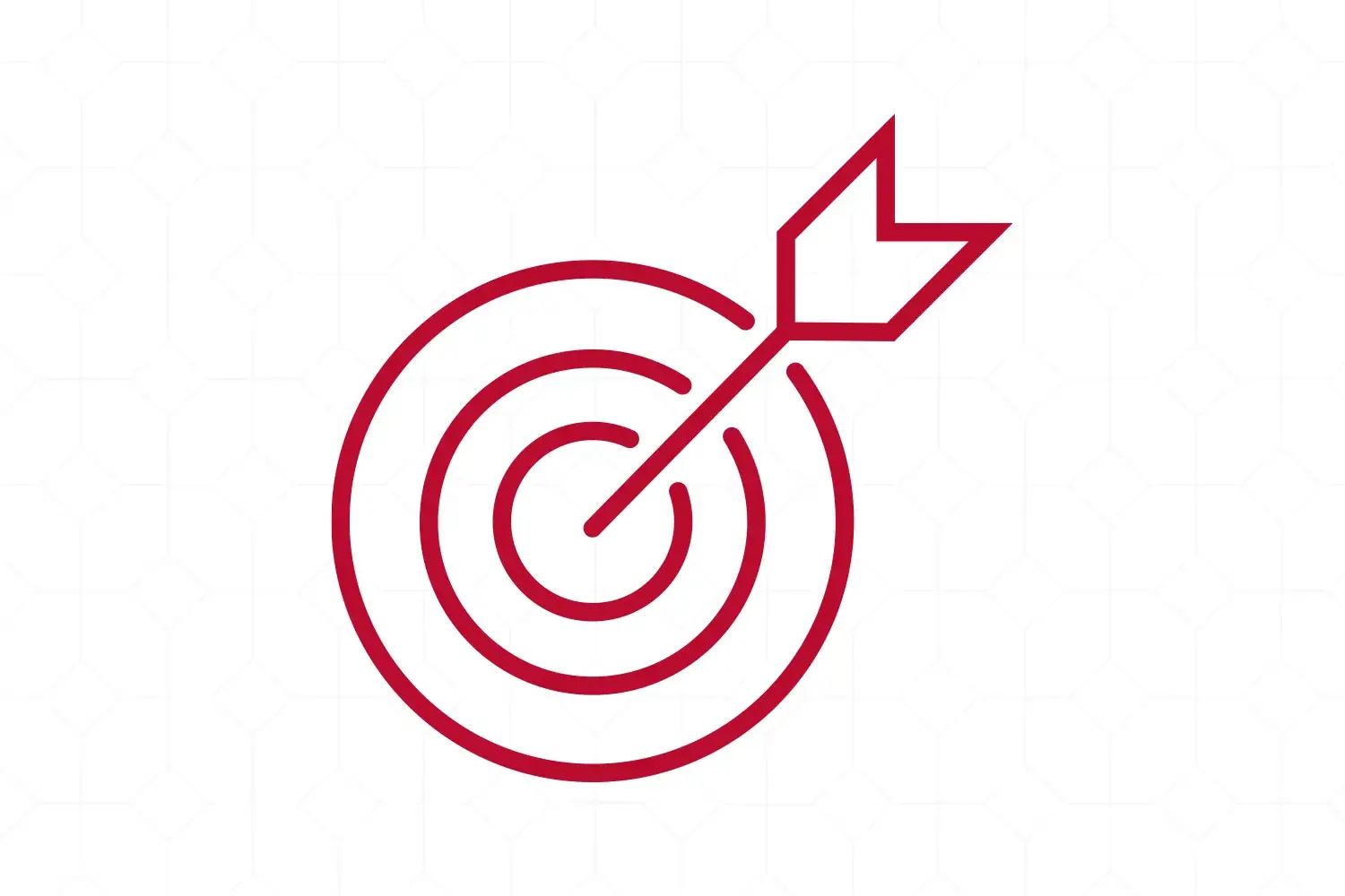 icon that represents arrow hitting the bullseye