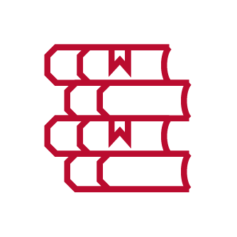 icon of stacked books